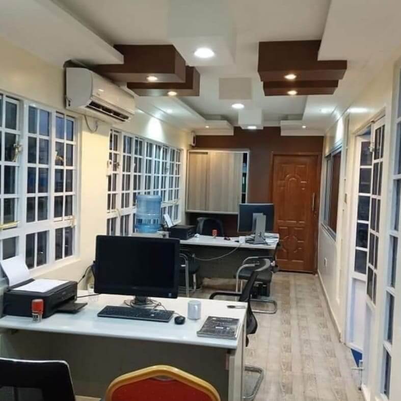 40ft office interior